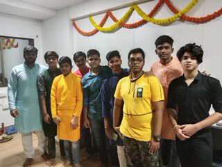 Dashahara celebration by the students at VEDAVASAI