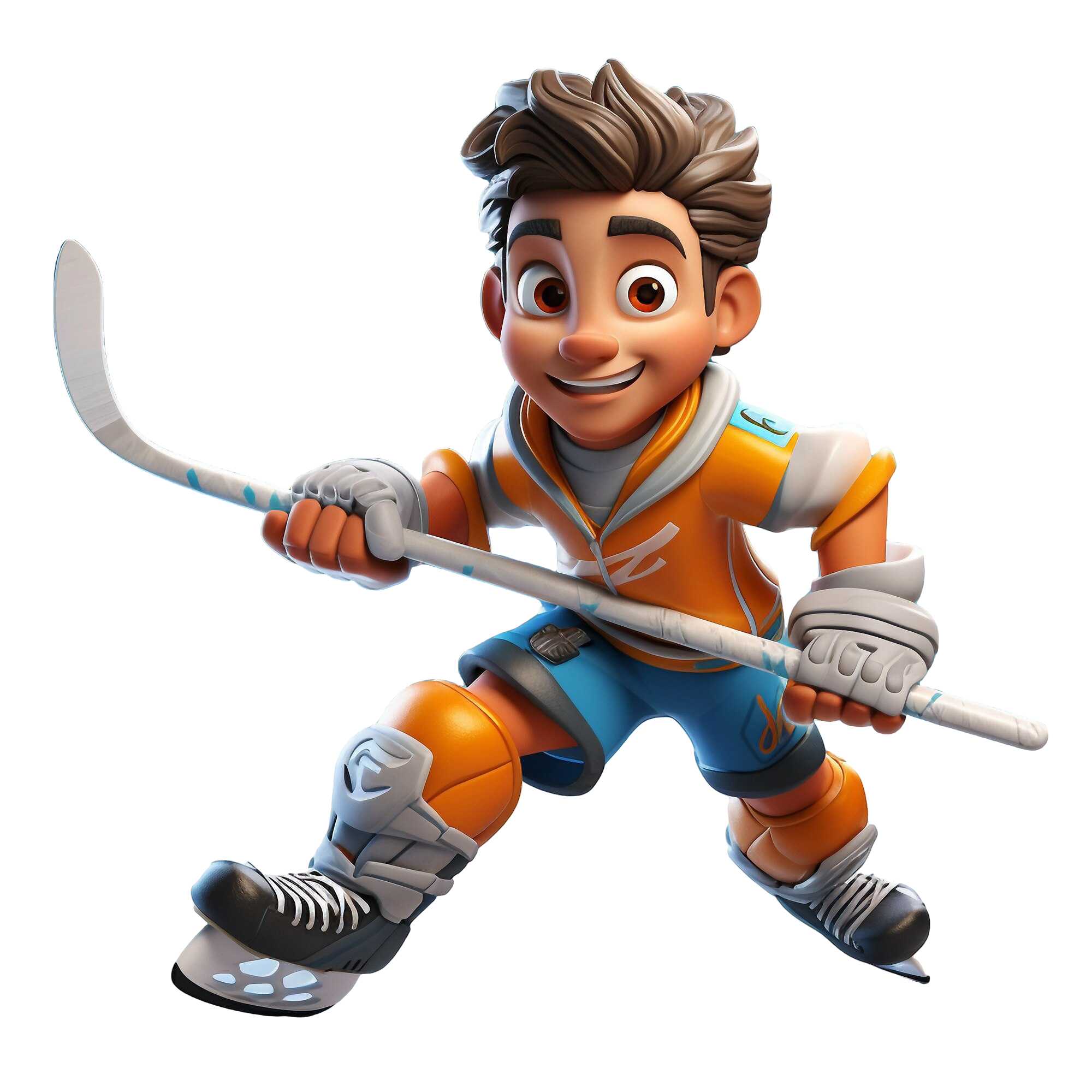 3d-rendering-ice-hockey-player