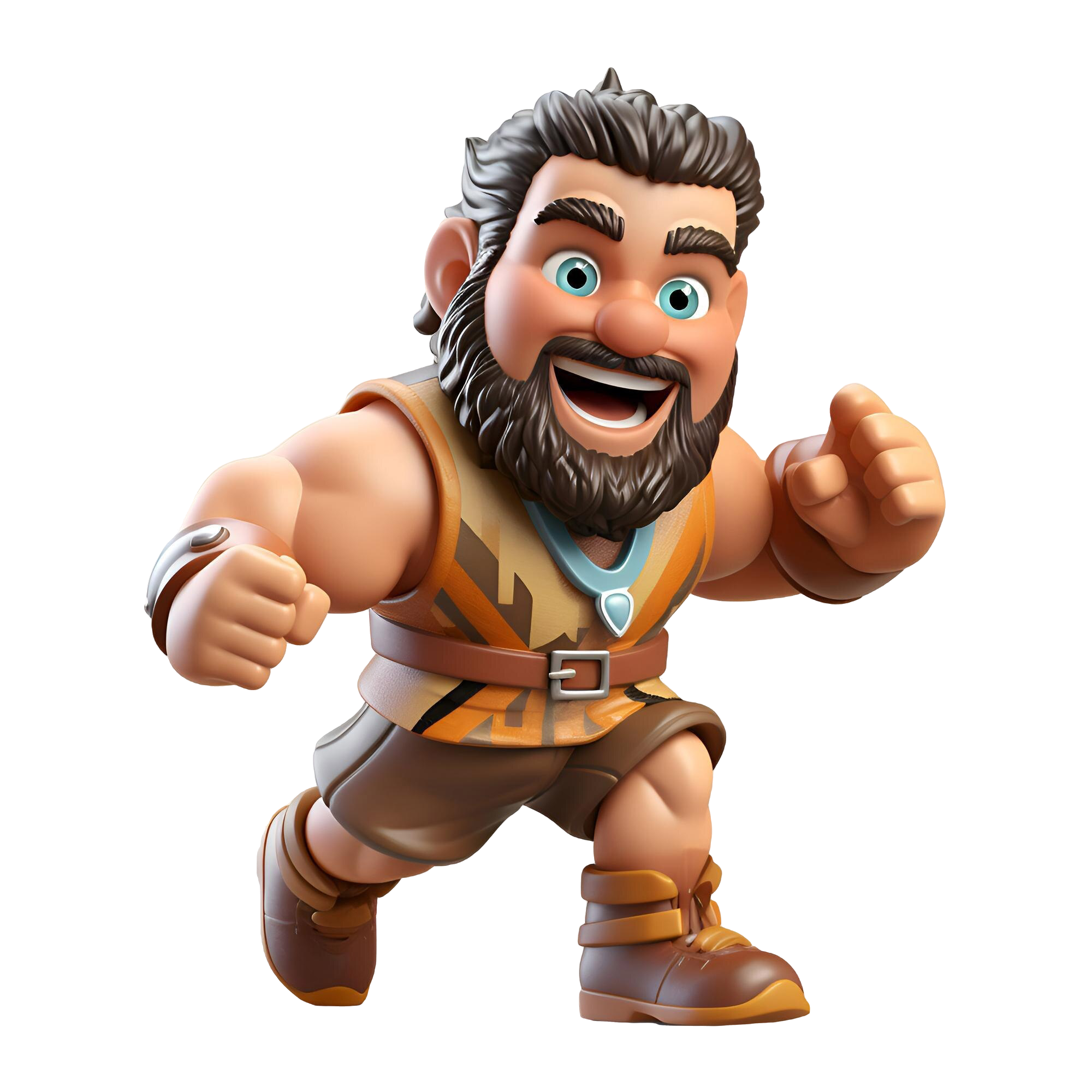 cartoon-character-caveman-with-big-beard-3d-illustration